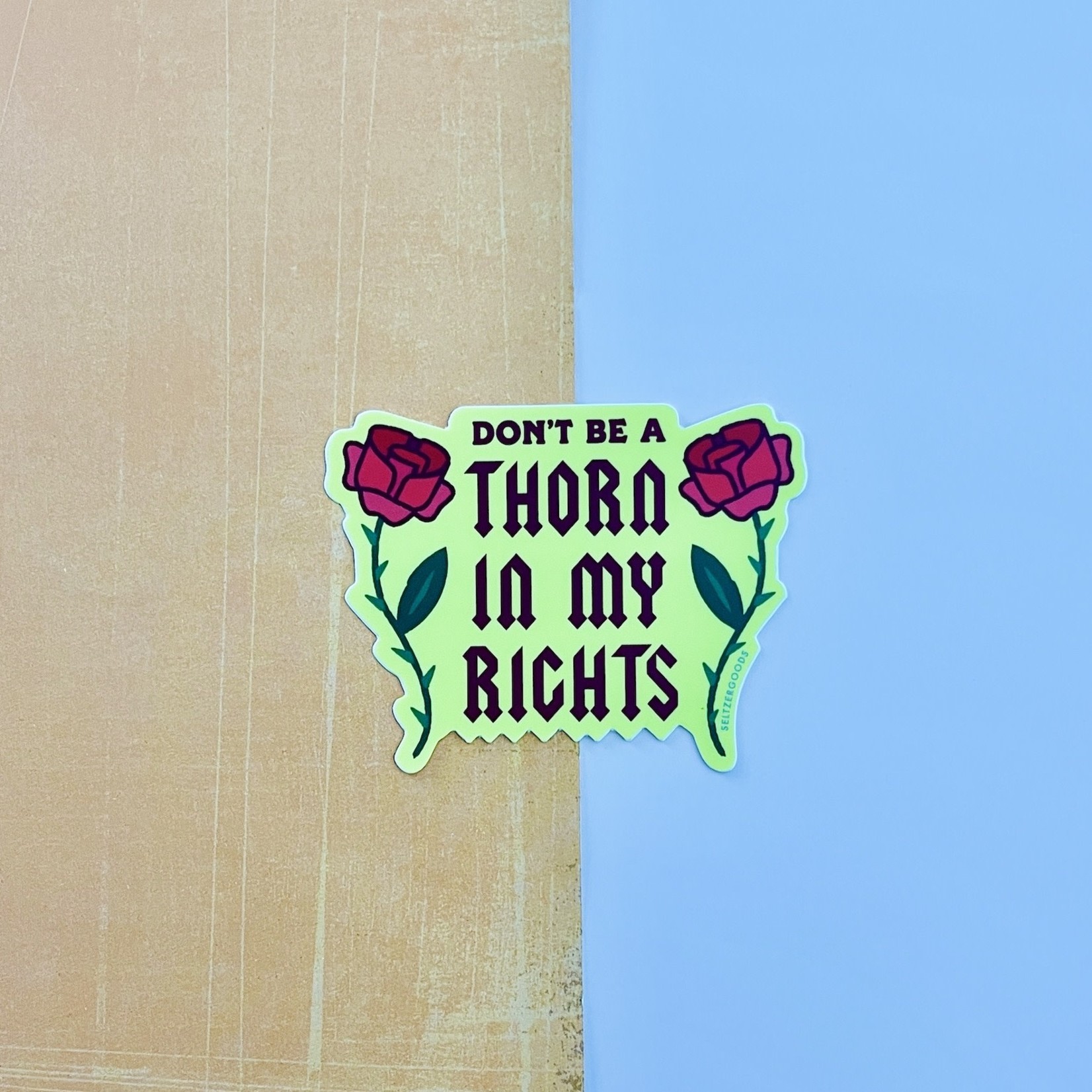 Thorn Rights Sticker DNO