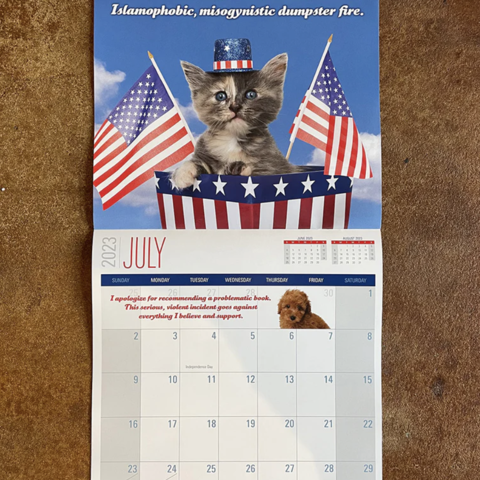 2023 Social Justice Kittens Calendar