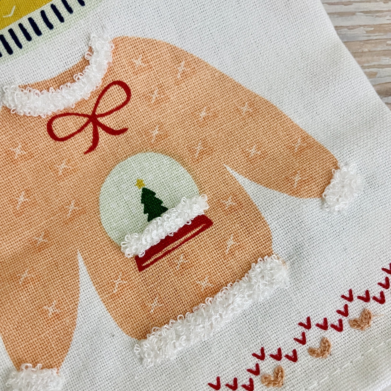 Ugly Christmas Sweater Decorative Dishtowel