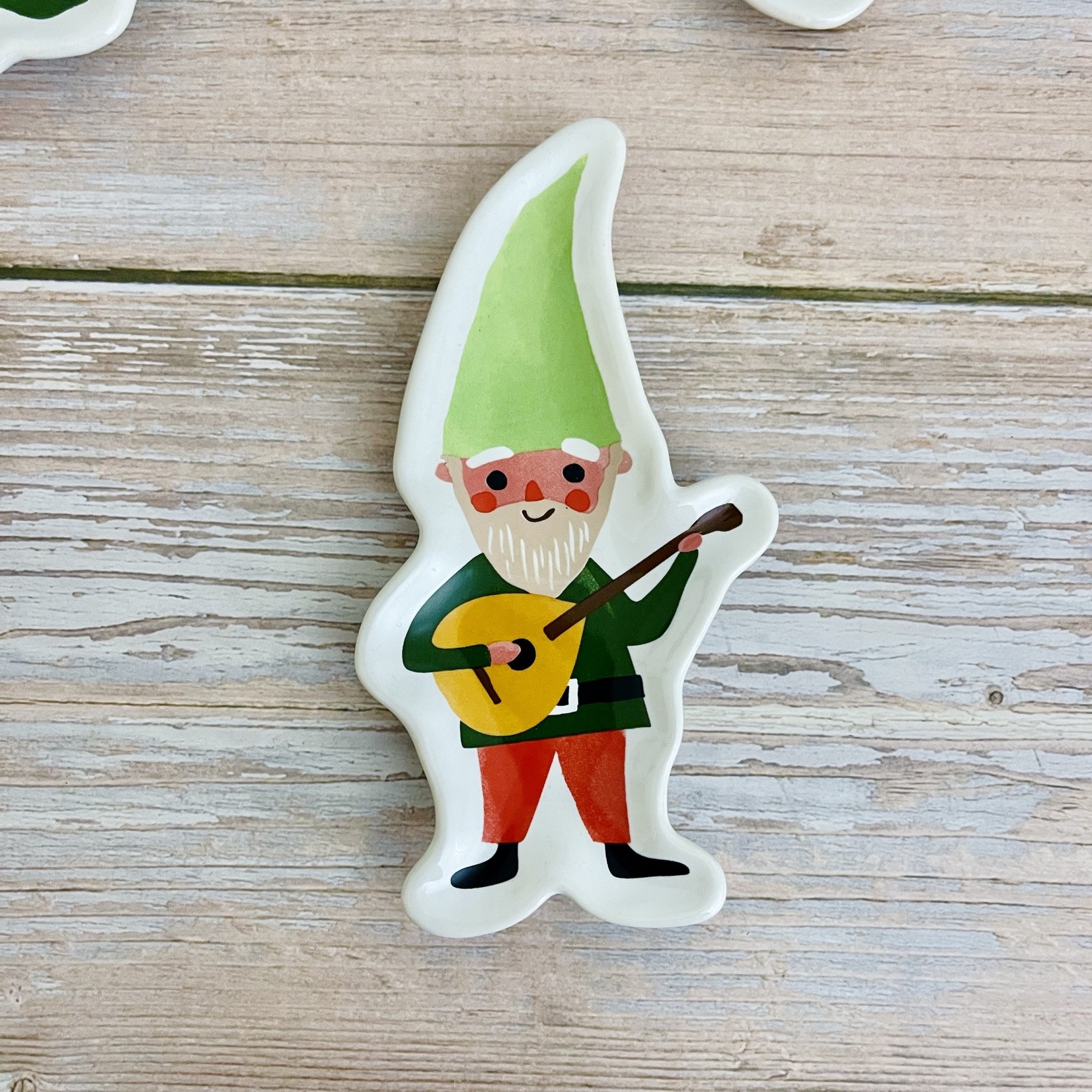 Gnome for the Holidays Shaped Dish