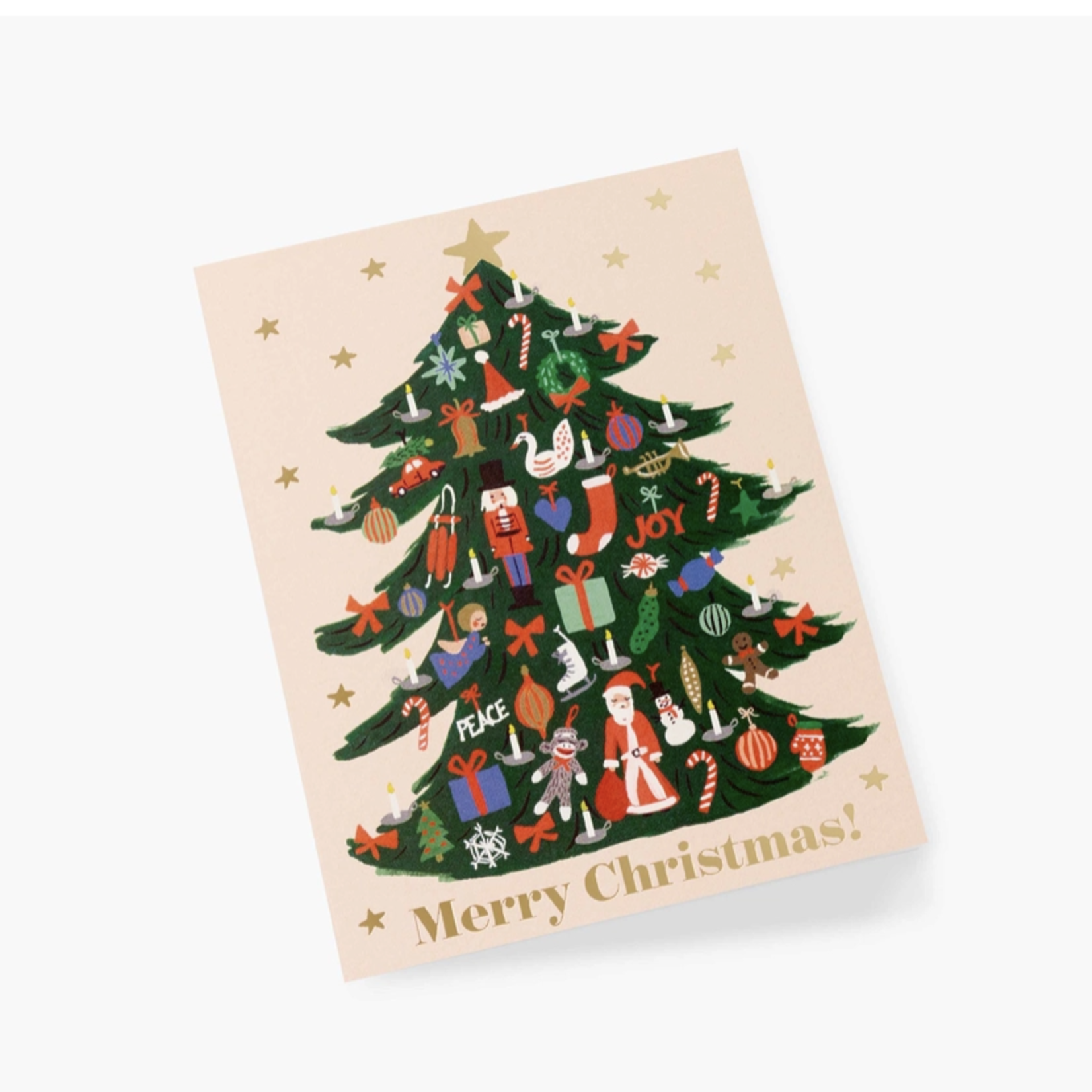 Trimmed Tree holiday card