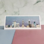 Timber Design Co Set/6 Christmas in the City Cards by local Timberjack Goods