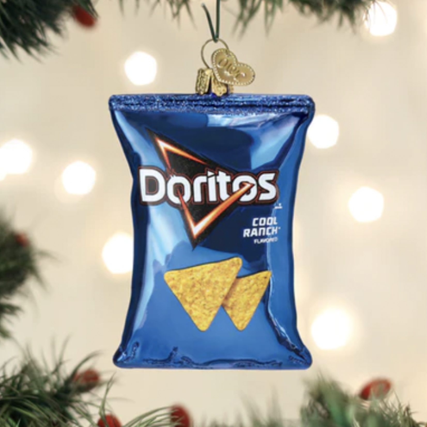 Doritos Cool Ranch Chips Ornament