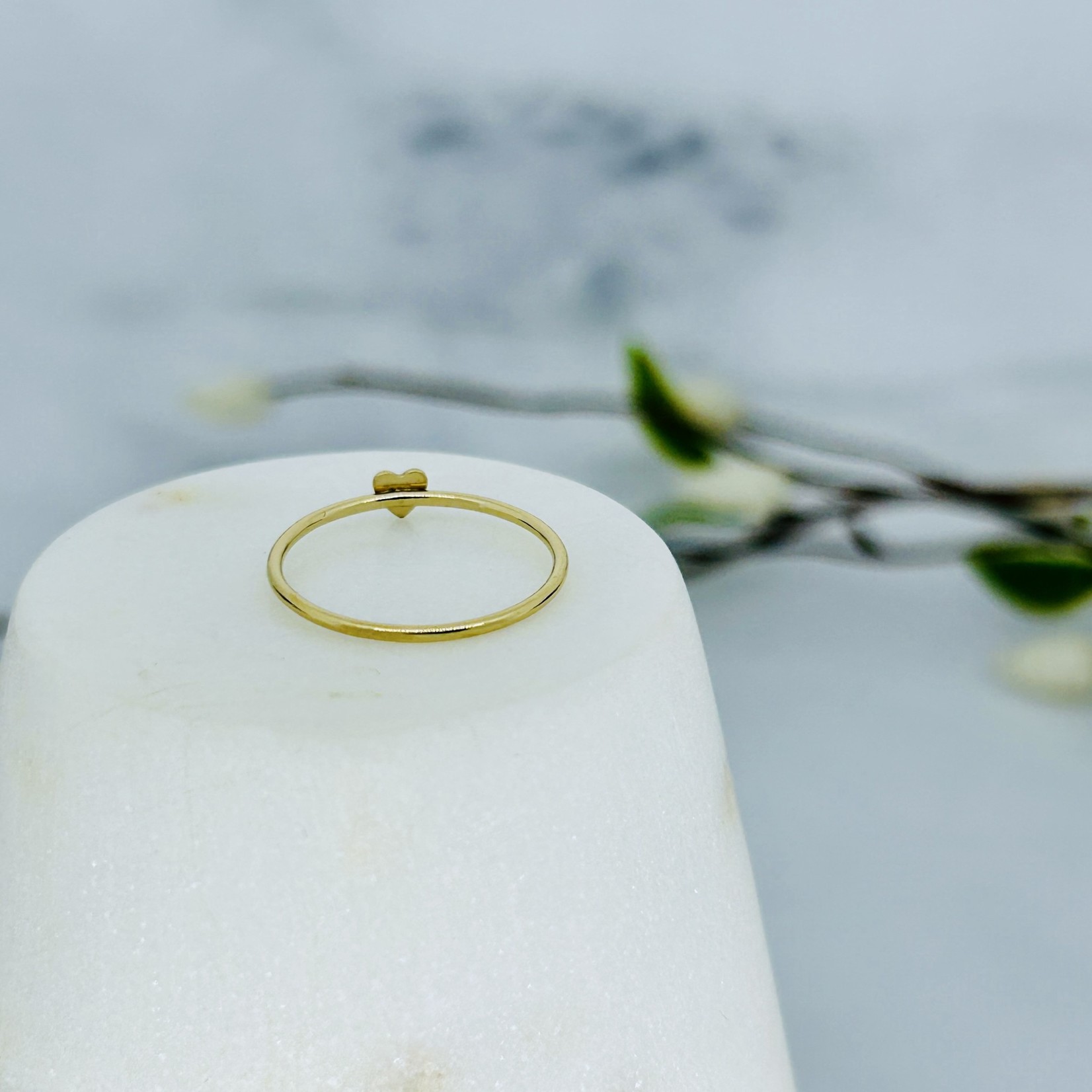 Nina Designs Stacking Ring with Heart