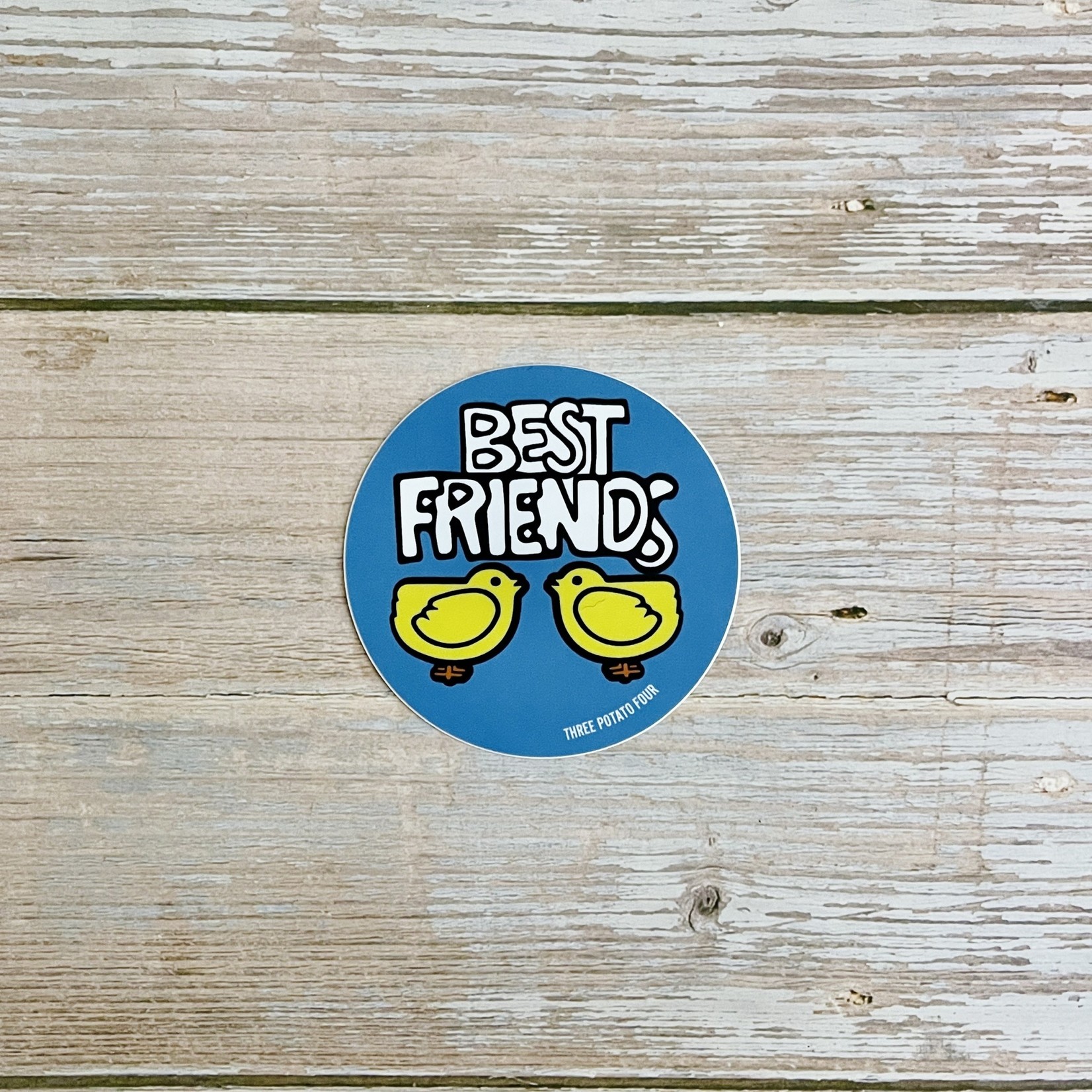 Three Potato Four Best Friends (chicks) sticker