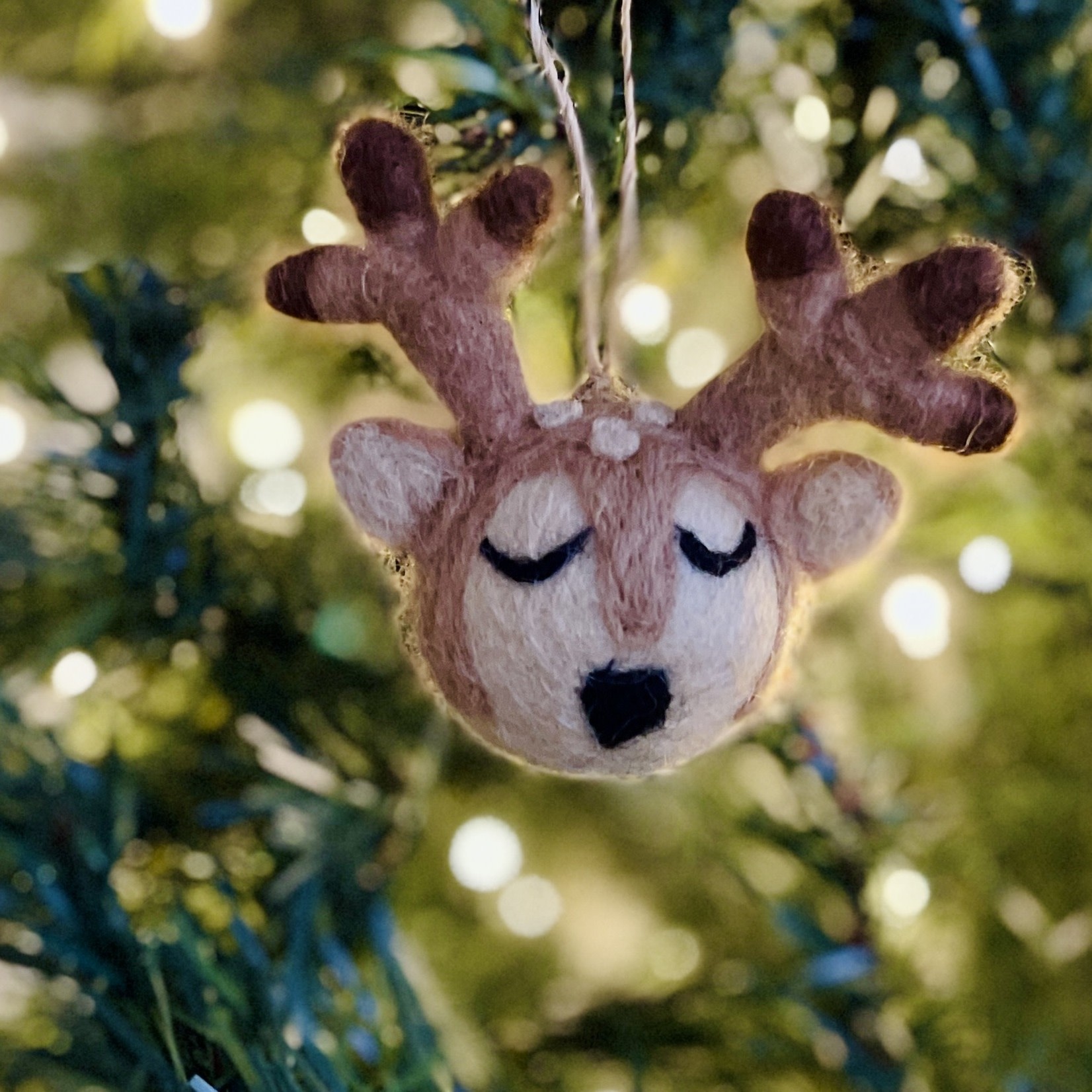Friendsheep Sweet Baby Deer Eco Ornament