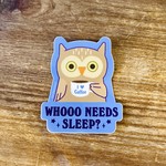 Coffee Night Owl Sticker DNO