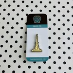 Timber Design Co Monument Enamel Pin by Timberjack