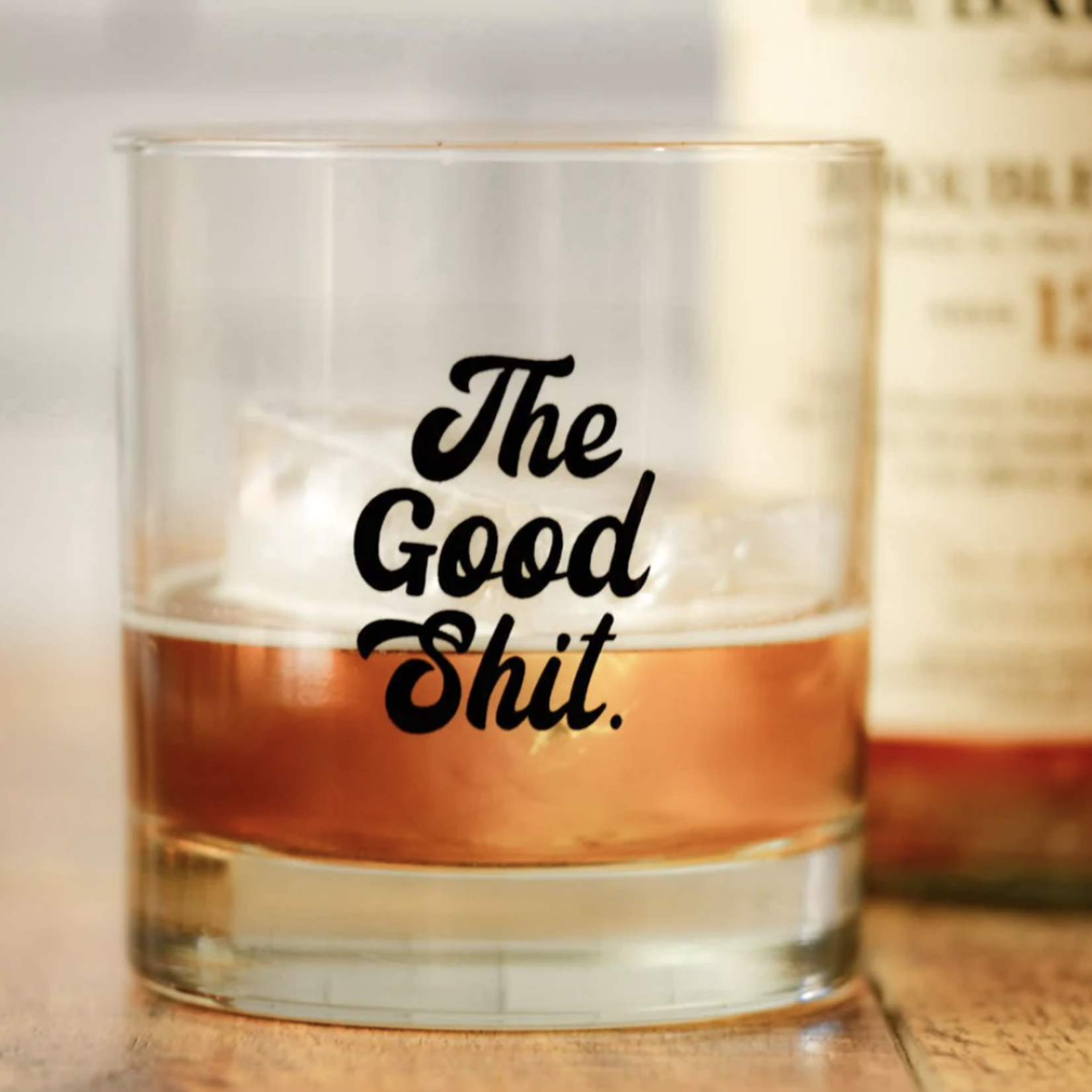 The Good Shit... Gentleman's Whiskey Glass