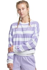 CHAMPION MIDDLEWEIGHTS OVERSIZED CREW PRINT W6189P