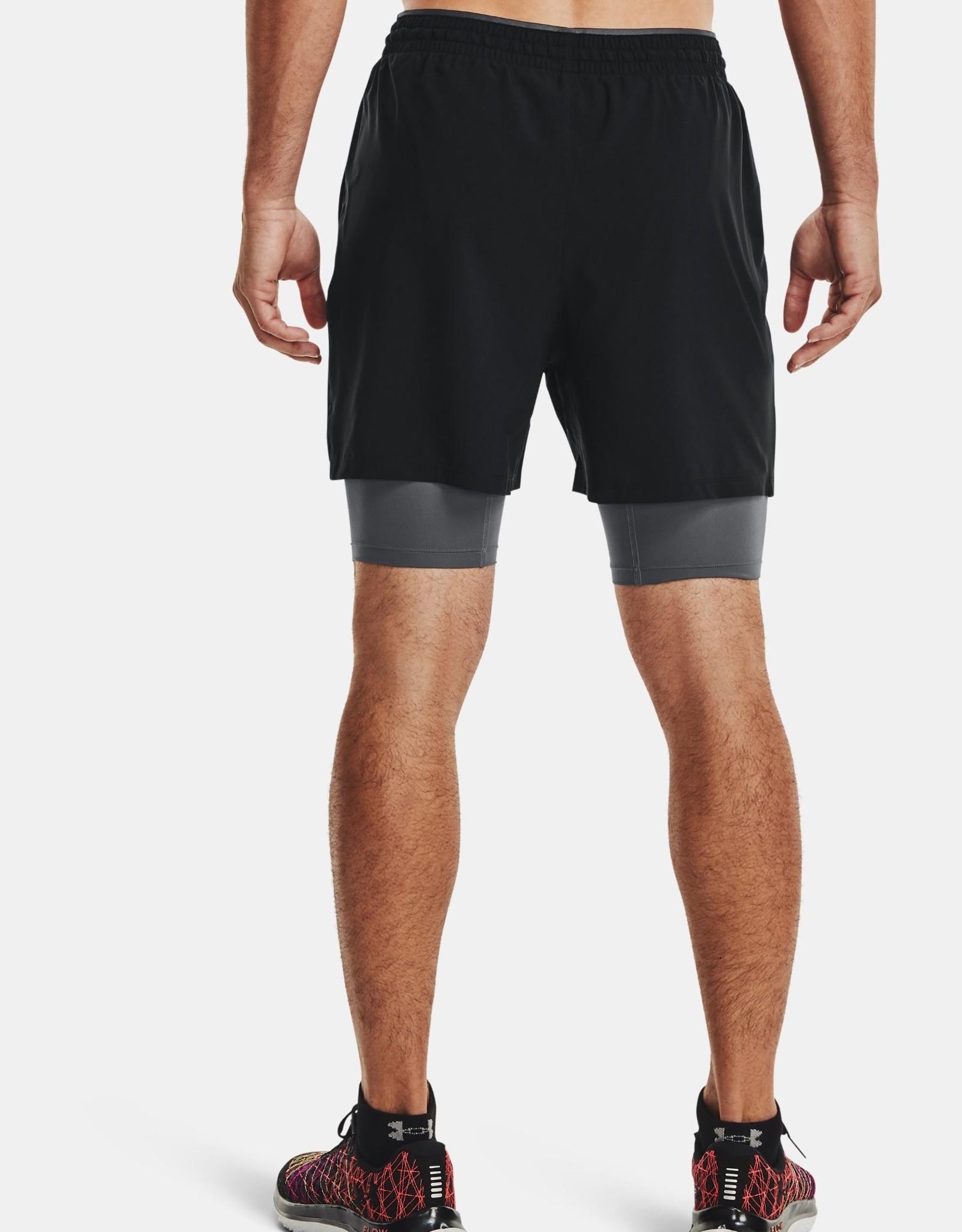 Under Armour QUALIFIER 2 IN 1 SHORT 1345320