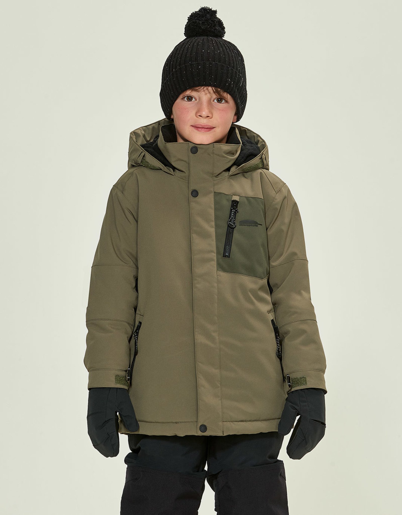 Monarch - manteau d'hiver garçon pour enfants - Chlorophylle