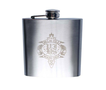 Crest Flask - Silver