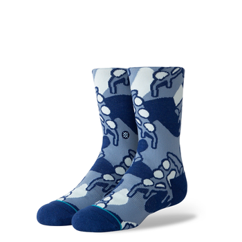 Stance Kids Pizza Chaussettes - Bleu