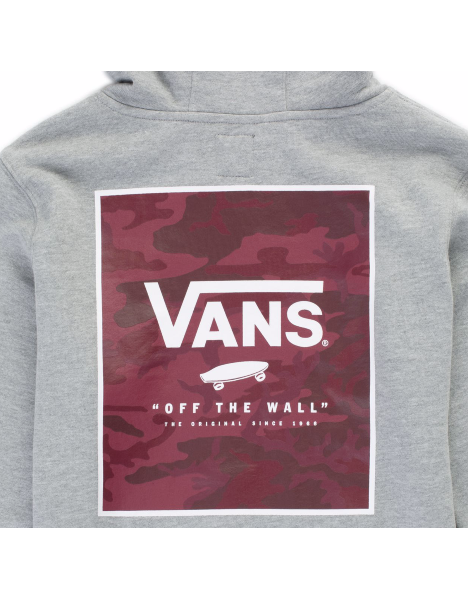 vans hoodie back print