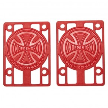 Independent Risers 1/8" - Red