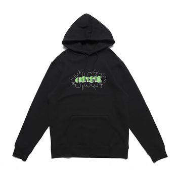 Chrystie Ruscha Logo Hoodie - Black