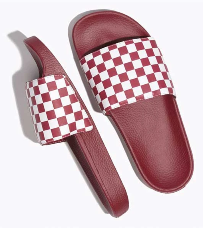 Vans Slide-On - Red Checkerboard