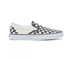 Vans Classic Slip On Checkerboard Black Off White Palm Isle Skate Shop