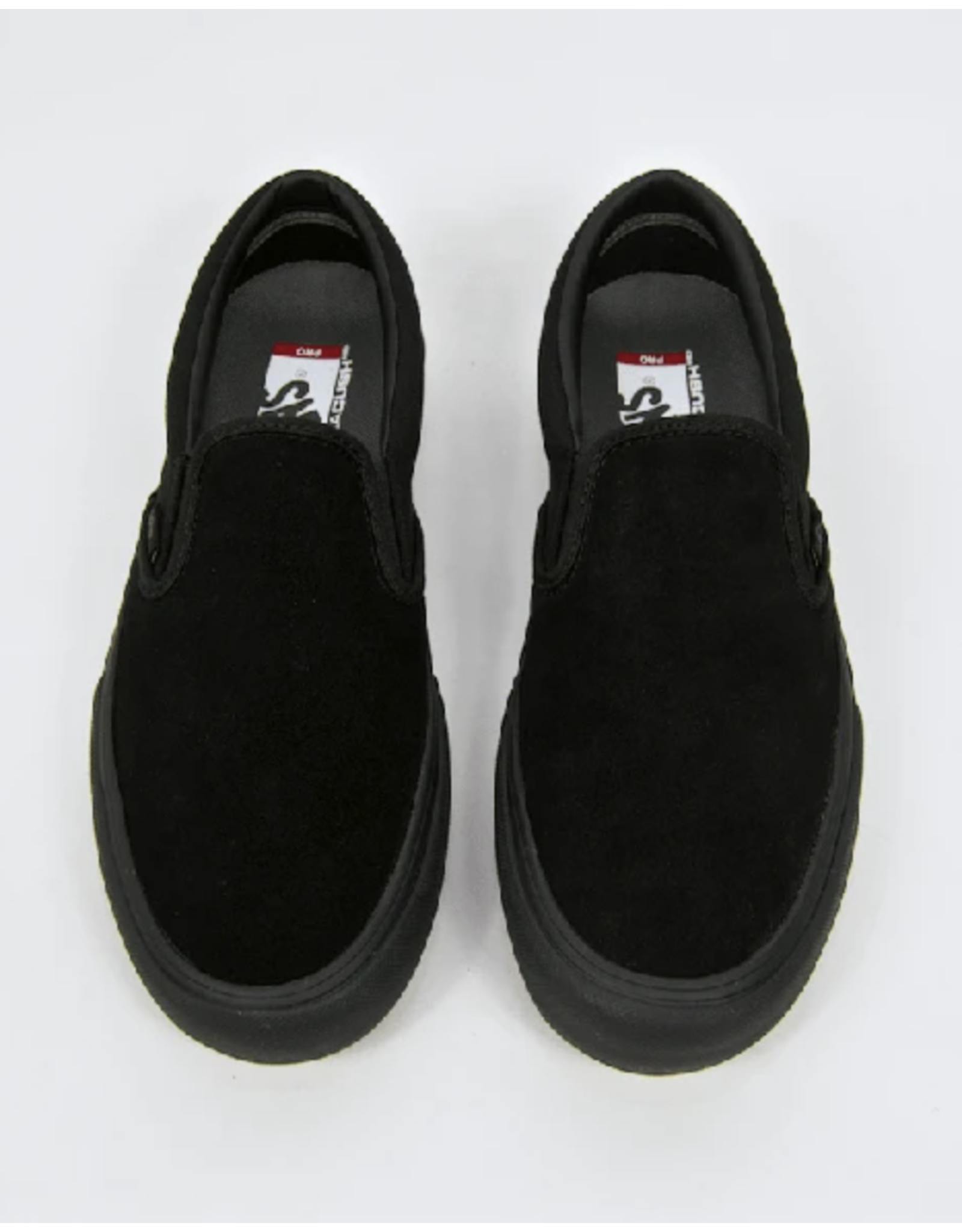 vans blackout slip on