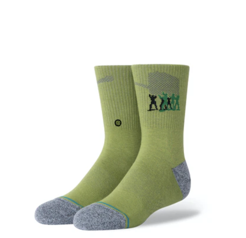 Stance Kids Pixar Army Men Socks - Green