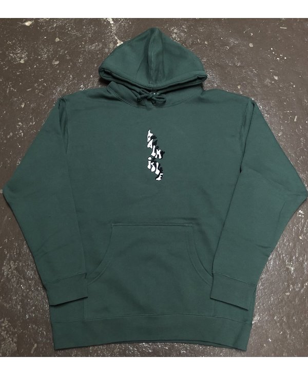 Baltimore Embroidered Hood - Green