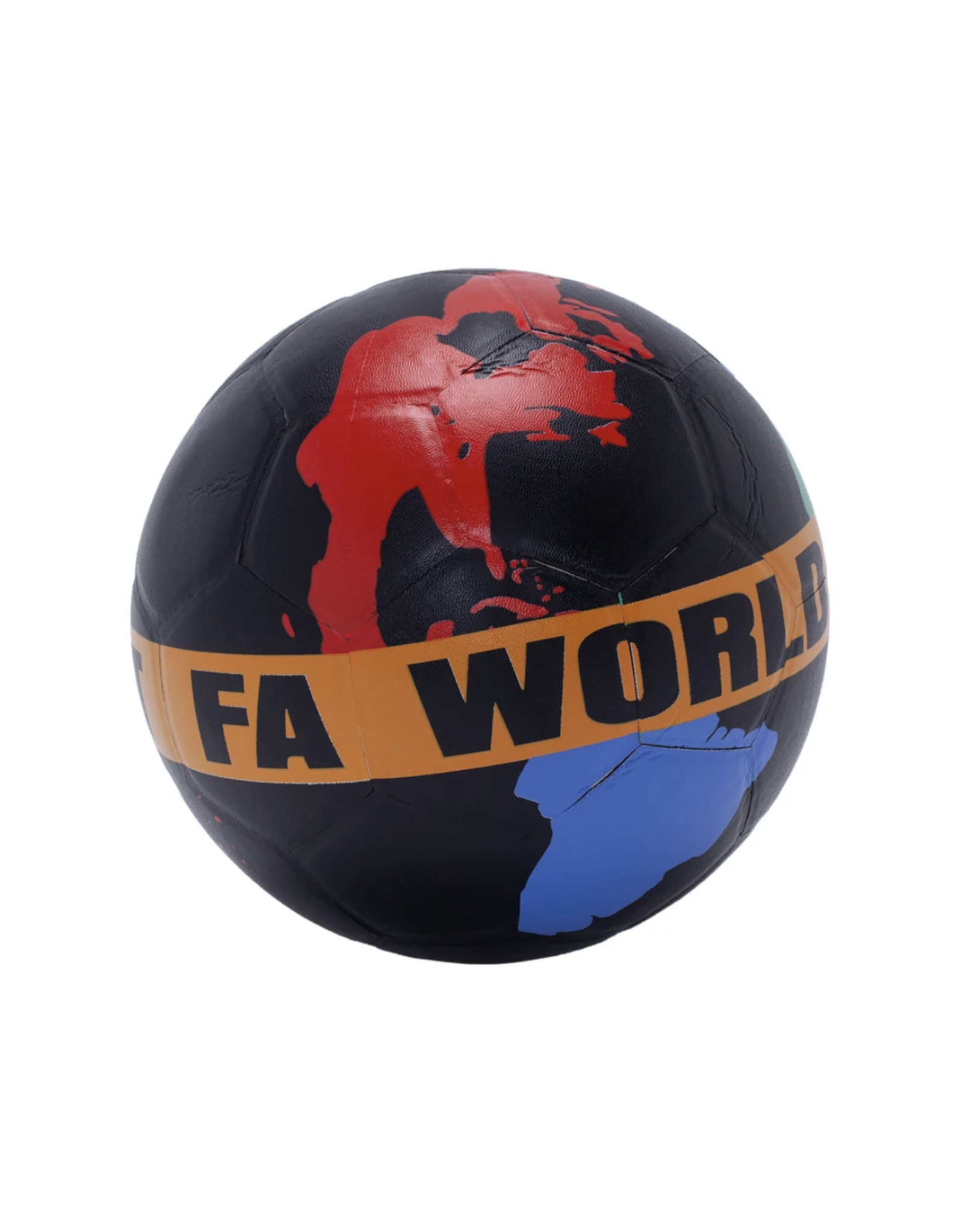 Fa World Soccer Ball Multi Palm Isle Skateshop
