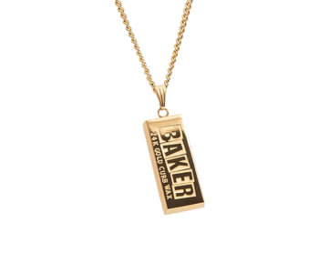 Curb Wax 24K Gold Necklace