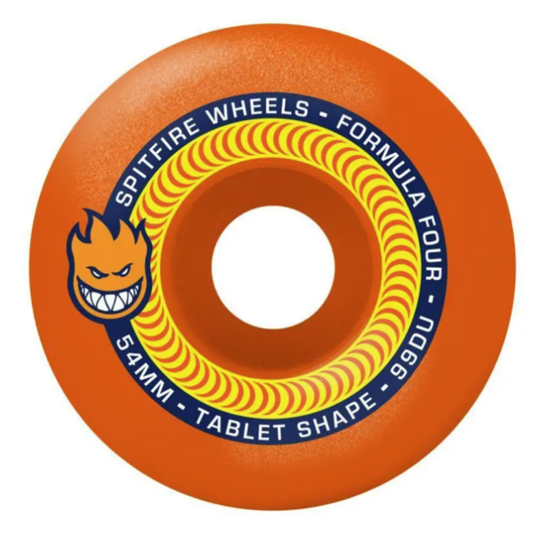 Spitfire Formula Four 99D Neon Orange Tablets