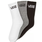 Vans Classic Crew Socks 3 Pack - Black/Grey/White