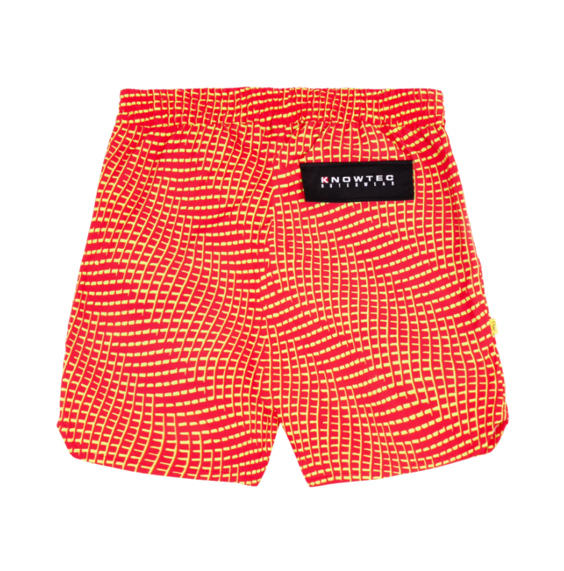 Dime Warp Shell Shorts - Red