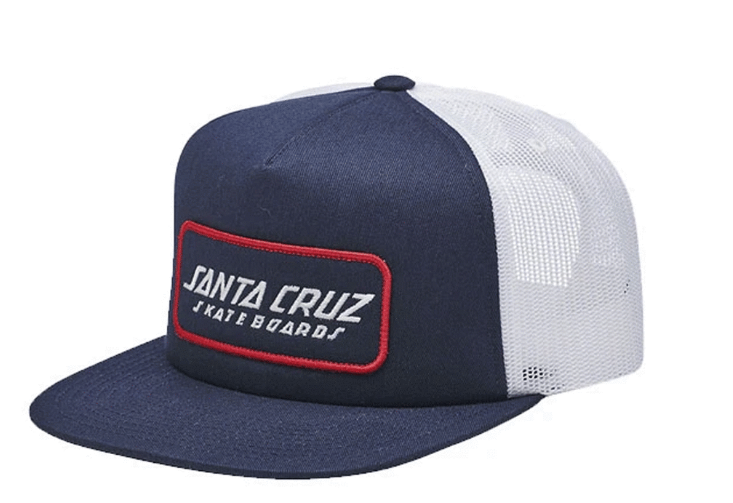 Santa Cruz Mesh Trucker Strip Cap 