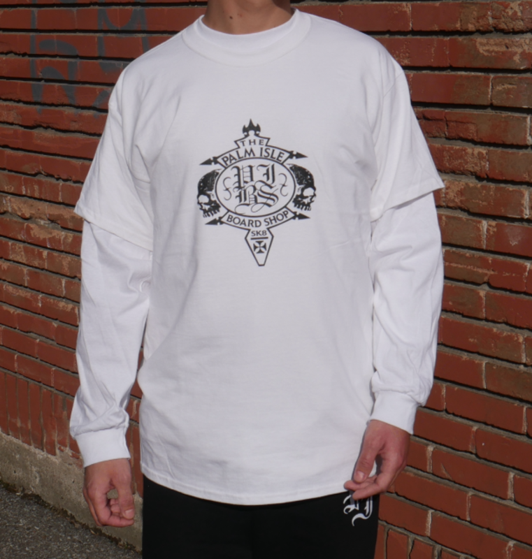 Palm Isle Crest T-Shirt - White