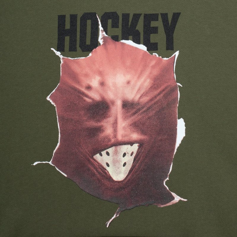Hockey Fireball Hoodie - Army