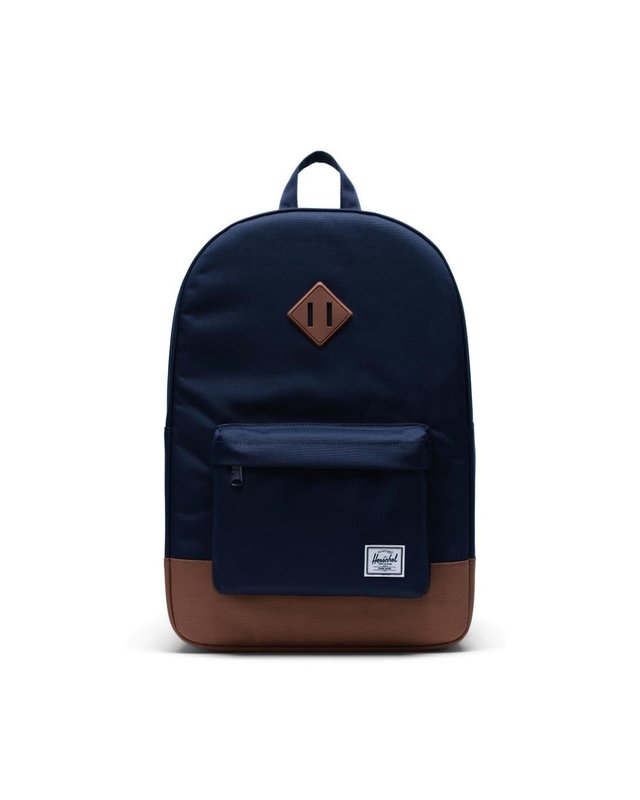 Herschel Heritage Backpack - Peacoat/Saddle Brown