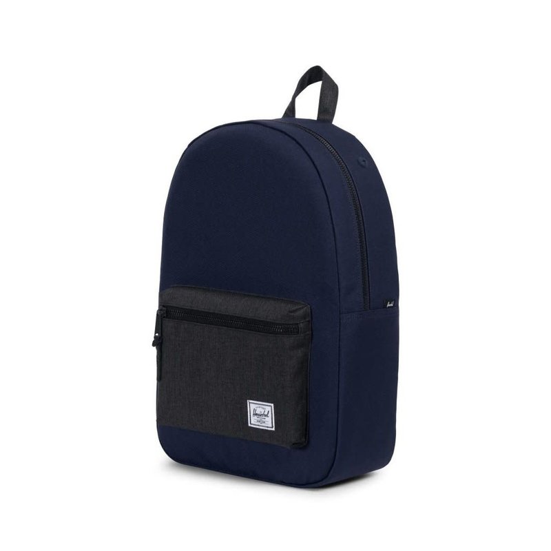 Herschel Settlement Backpack - Peacoat/Black Crosshatch