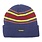 Theories Burst Stripe Beanie - Cool Blue