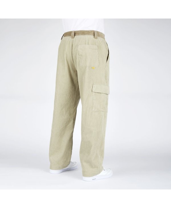 Corduroy Cargo Pants - Tan
