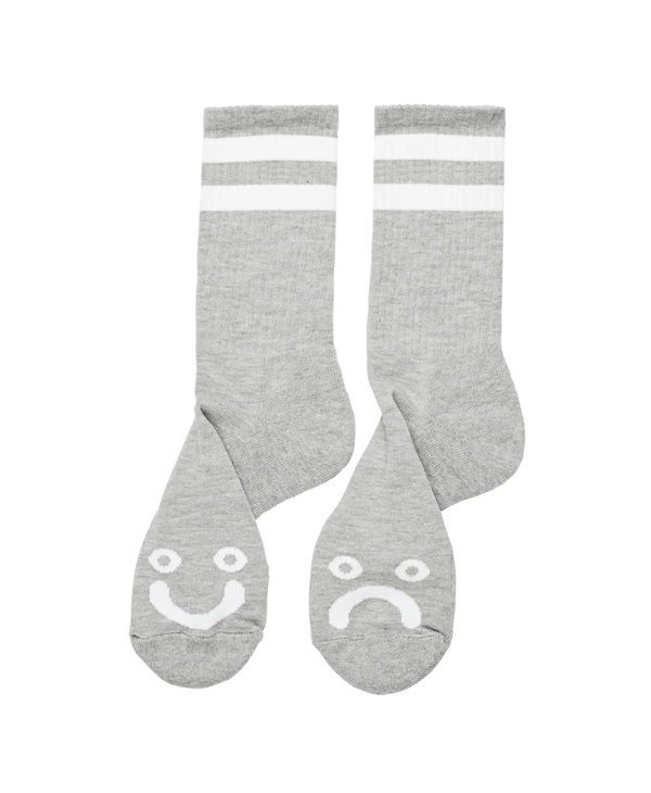 Happy Sad Socks - Sport Grey