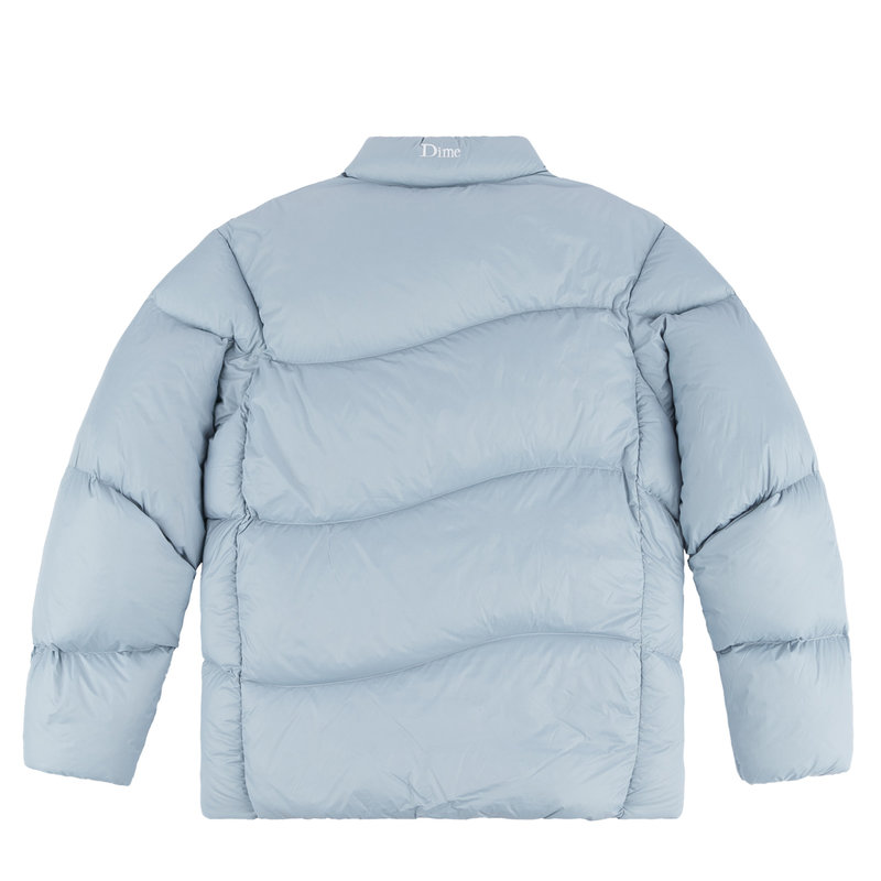 Dime Midweight Wave Puffer - Gray Sky - Palm Isle Skate Shop