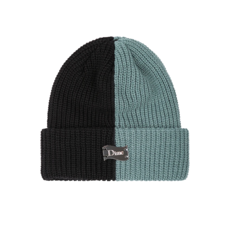 Dime MTL Split Beanie - Black Slate 
