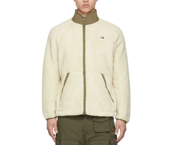 Campshire Full-Zip Jacket - Bleached Sand/Burnt Olive Green