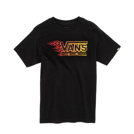 Vans Kids Metallic Flame T-Shirt - Black
