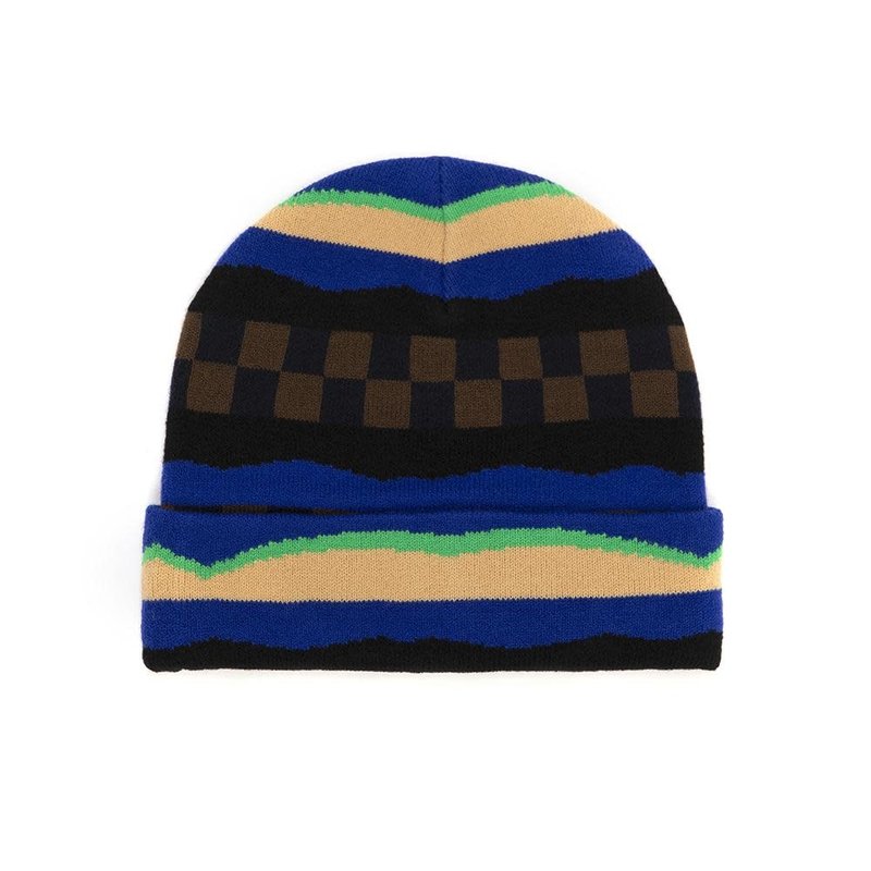Alltimers Checked In Beanie - Brown