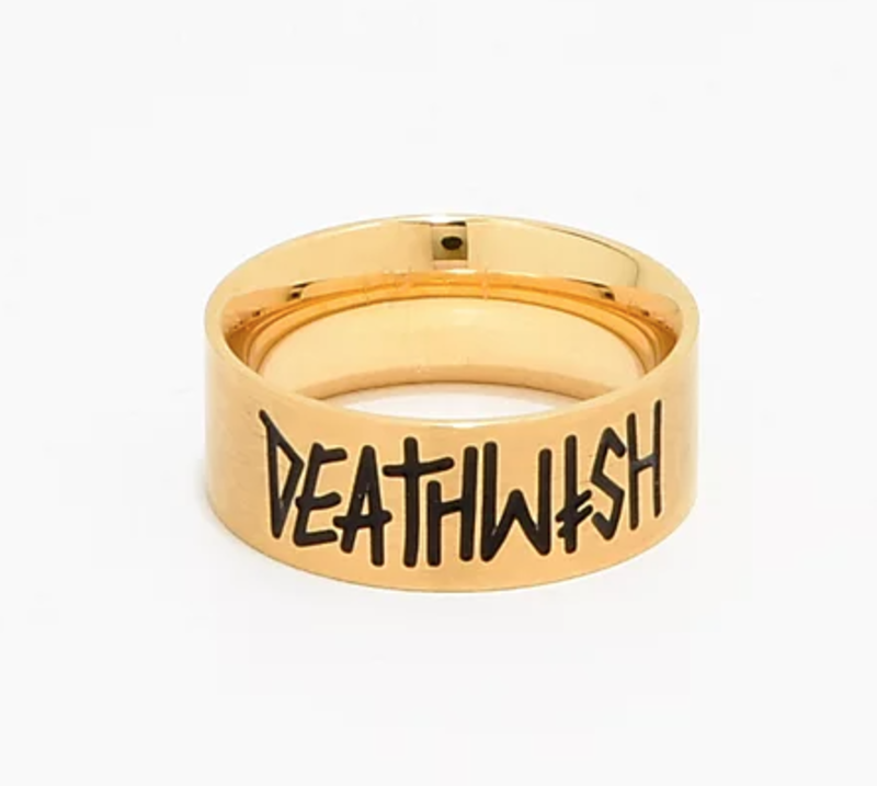 Deathwish Deathspray Gold Ring