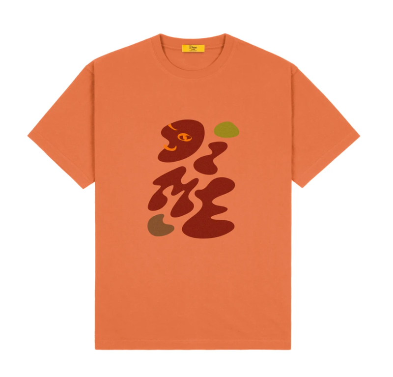 Dime Letterman T-Shirt - Coral