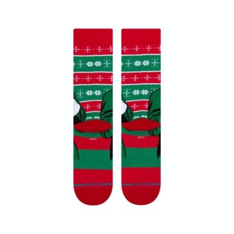 Stance Elf Cold Outside Crew Socks - Red