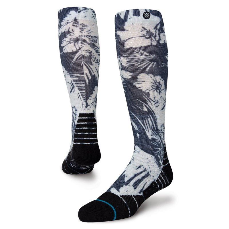 Stance Icy Trop Over The Calf Socks - Black