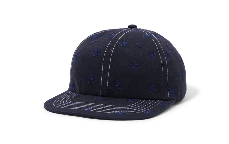 Butter Goods Bug 6 Panel Cap - Navy - Palm Isle Skate Shop