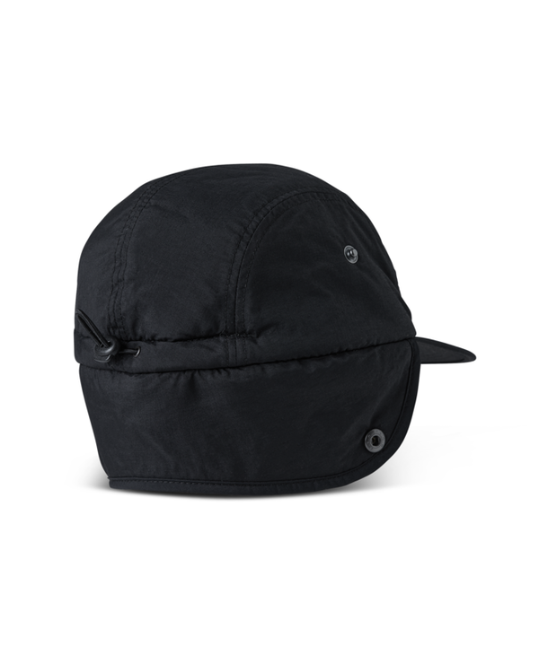 Sherpa Flap Cap - Black